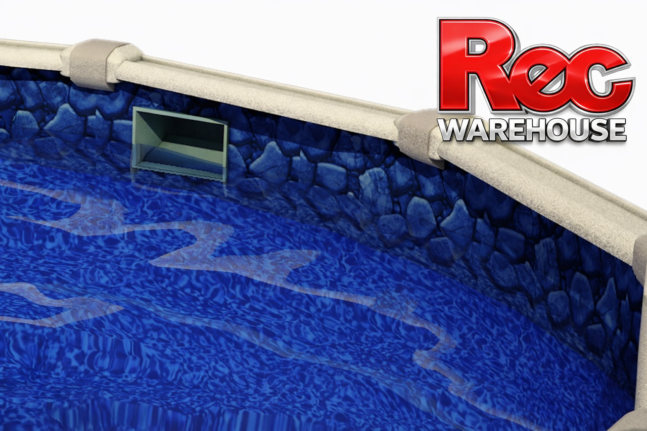 Boulder Swirl, Unibead, Liner,  Above Ground, Swimming Pool, 48, 52, Sidewall, inch, replacement, swimline, 723815440334, 723815032096 