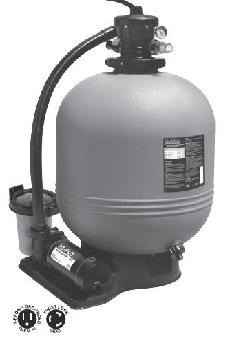 6" Costas 52" Complete Pool Package, 7 Sizes Available, FREE SHIPPING