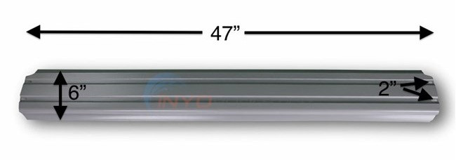 2 PACK, 1450874, Atlantis, Esprit, Pretium, Top, Rail, Oval, Transition, ledge, Atlantic, FREE SHIPPING, Mist, Grey, Above, ground, swimming, pool