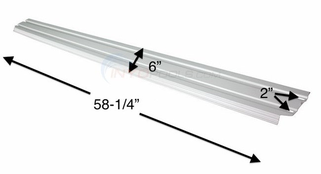 2 PACK, 1450875, Atlantis, Esprit, Pretium, Top, Rail, Oval, Transition, ledge, Atlantic, FREE SHIPPING, Mist, Grey, Above, ground, swimming, pool