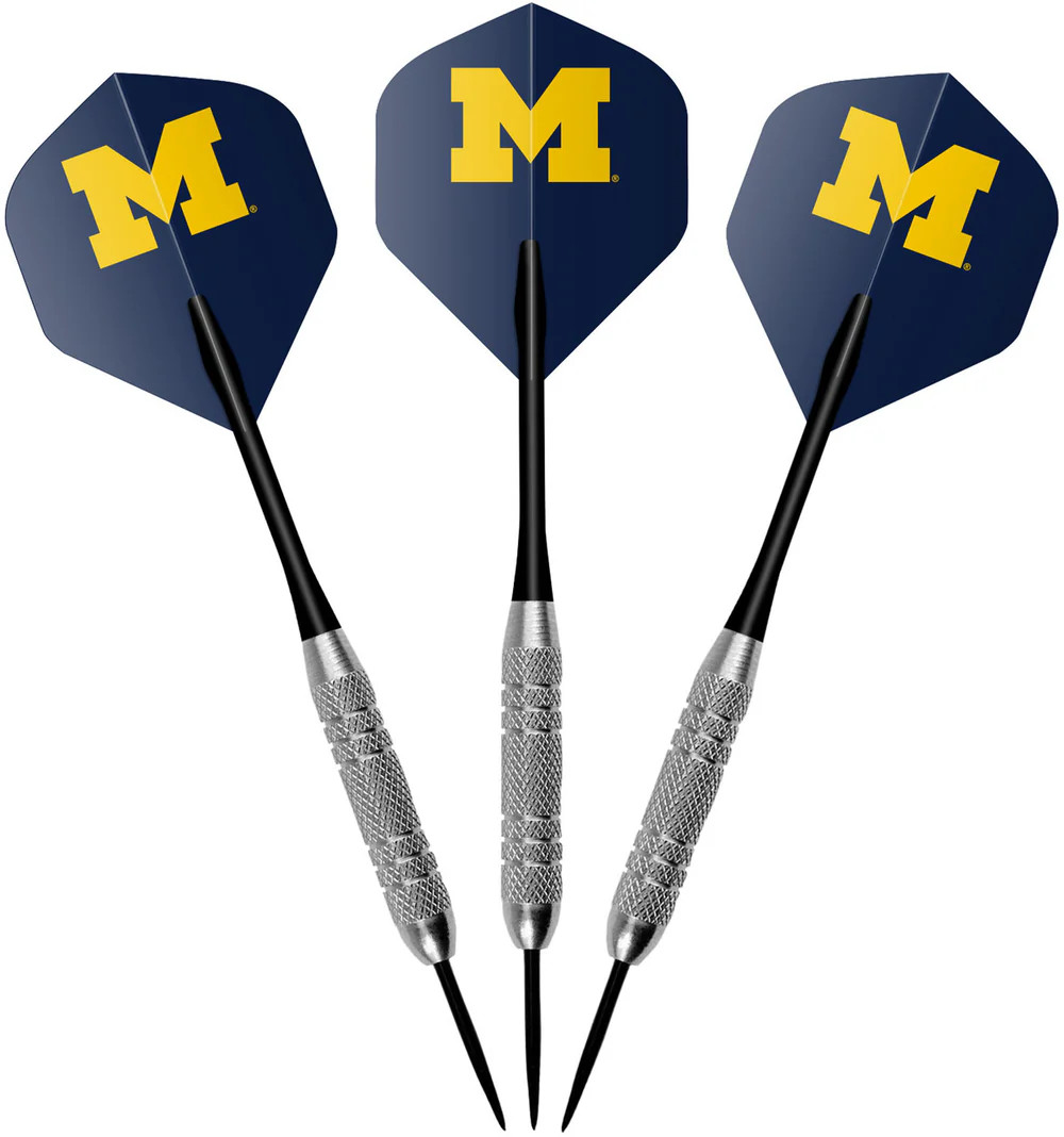 University, ,Michigan, Wolverines, Fan's Choice, Dart, Set, 646-3009, Imperial
