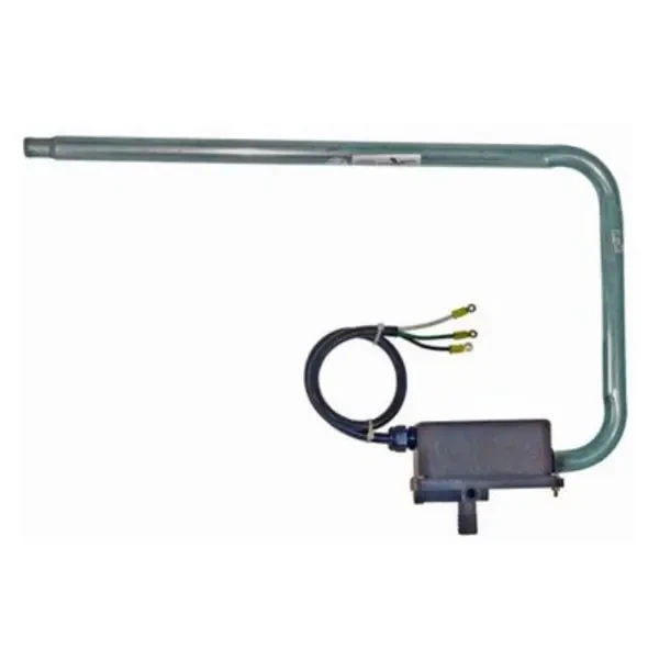 Artesian HydroQuip 3236-2A, Square Back 2.7kW Low Flow Heater Assembly 26-3236-2A-BT-K - Straight View