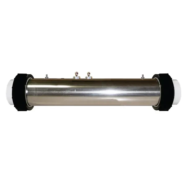 Gecko Series 3602, 5.5kW Flo-Thru Heater Assembly 26-3602-7S-K - Front View