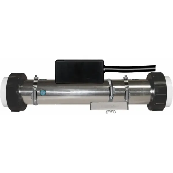 HydroQuip Utility Series 3R0-00A, 5.5kW Titanium Flo-Thru Heater Assembly 26-3R0-00A-1B03 - Front View