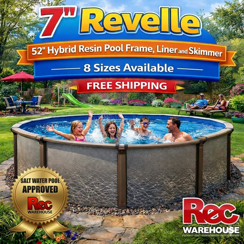 52", Revelle, wilbar, sharkline, Resin, hybrid, Replacement, swimming, Pool, Wall, Frame, Liner, 15' 18', 24', 27', 30', 15'x30', 18'x33',  FREE SHIPPING, yard saver, yardmore, round, oval
