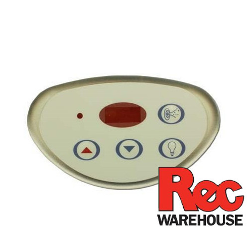 6600-641, SD6600-641, 9303-49,  Sundance, top side, spaside,  Control, LX-10, 4-Button, LED, Light-Pump1-Down-Up, spa, hot tub, 680576089601