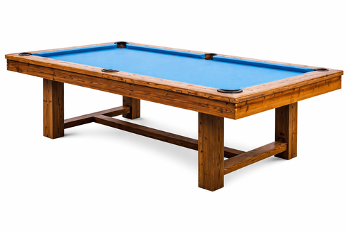 8' Louis Oak 1" Slate Pool Table, FREE SHIPPING