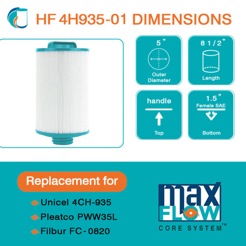 HF4H935-01, Hurricane, Advanced Spa, Filter, Element, Cartridge, Pleatco, PWW35L, Unicel, 4CH-935, Filbur, FC-0820, 810151301365, HF4H935-01 Advanced Spa Filter Cartridge, 9-1/4" x 4-15/16", FREE SHIPPING, 810151301365, Four Winds, Hot Tubs, FW6023, Waterway, Teleweir, 817-4035



 

 

Pleatco Part# - PWW35L, Four Winds Hot Tubs Part# - FW6023, Waterway Teleweir Part# 817-4035
9-1/4" x 4-15/16"