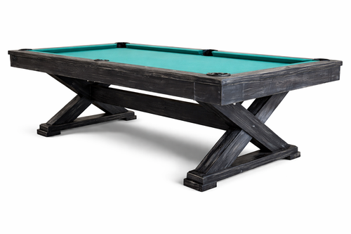 8' Oakville 1" Slate Rustic Pool Table, FREE DELIVERY