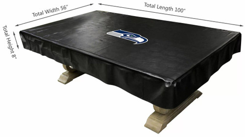 80-1024, Seattle, Seahawks, 8-ft, Deluxe. Billiard, Pool, Table, Cover, FREE SHIPPING, 720808010246