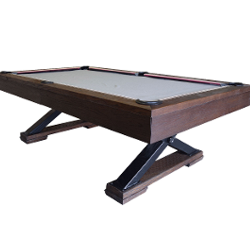 7', 3-PC, Slate, Hans Delta, rustic, wood, solid, Pool, Billiard, Table
