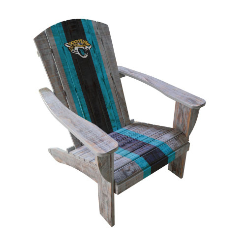 Jacksonville Jaguars Wood Adirondack Chair, FREE SHIPPING