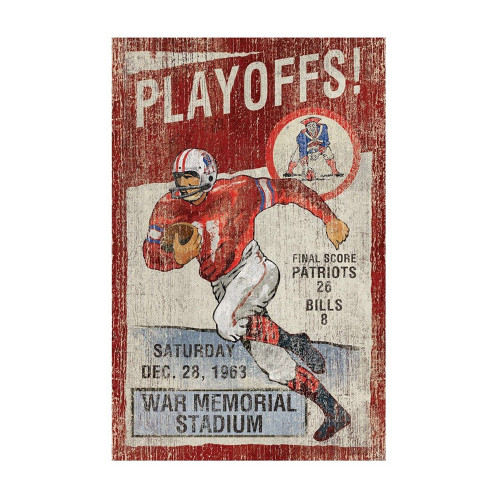 151-1011, Boston, NE, New England, Vintage, NFL, Imperial, wood, wooden, Wall, Art, FREE SHIPPING,
