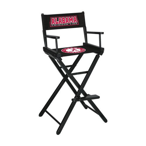 300-6001, Alabama, AL, Crimson Tide, Bar, Height, Directors, Chair, FREE SHIPPING,  NCAA, Imperial, Canvas, Folding