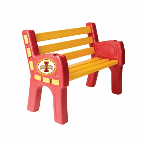 388-3024, Iowa, IA, ST, State, Cyclones, 4', 48" Park, Bench, FREE SHIPPING, NCAA, Imperial