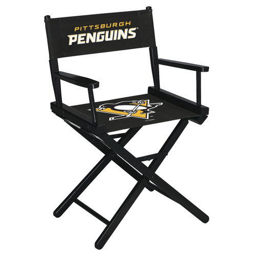 401-4131, Pittsburgh, Pitt, Penguins, Table, Height, Directors, Chair, FREE SHIPPING, Canvas, NHL, Imperial