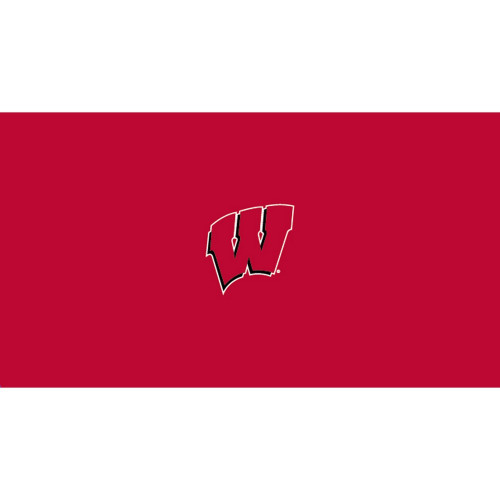 720801524139, 52-4013, 52-4013-8, 52-4013-9, Wisconsin, Badgers, Billiard, Pool, Table, Felt, 7', 8', 9',  Cloth, Multiple Sizes