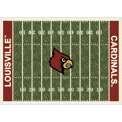 520-3031, Louisville, Cardinals, 4'x6,' Homefield, Rug, FREE SHIPPING, Football, NCAA, Imperial