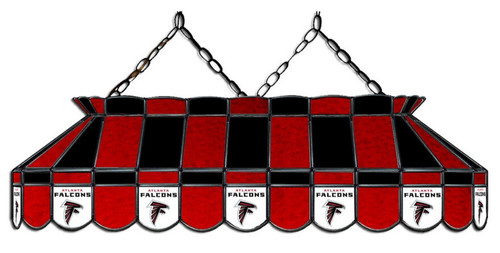 18-1030, Atlanta, ATL, Falcons, 40", Tiffany, Style, Cut, Glass, Light, Lamp, FREE SHIPPING, Imperial, NFL, Pool, Table