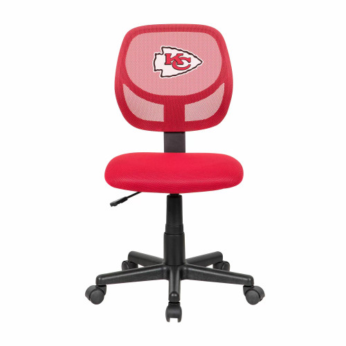 496-1006, Kansas City KC, Chiefs, Armless, Desk, Task, Chair, FREE SHIPPING, NFL, Imperial