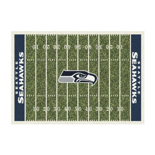 520-5024, Seattle, Seahawks, SEA, 4'x6', Homefield, Rug, Stainmaster. NFL, Imperial