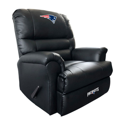 503-5011, New England, NE, Pats, Patriots , Sports, Leather, Faux, Recliner, Comfortable, NFL, Imperial