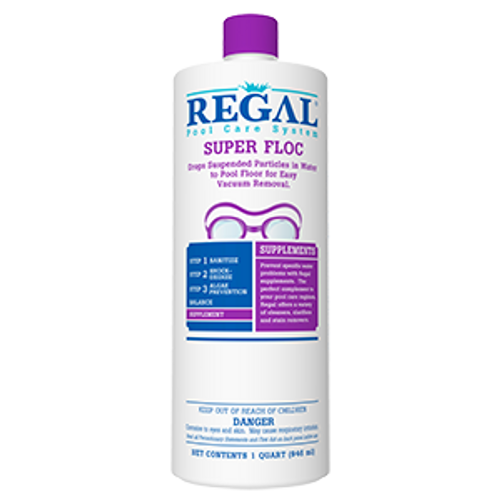 50-2730, Regal, Qt, Super, Floc, super, blue, clarifier, swimming, pool, chemical, biolab, bioguard, leslies, pinch a penny,  RGL-50-2730, SBO-50-3201