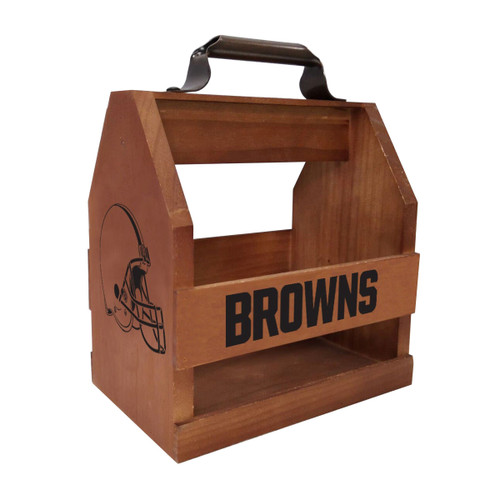 614-1020 , 720801960548, Cleveland, Browns, CLE,  Wood, BBQ, Caddy, tray, NFL, Imperial