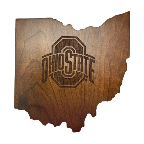 720801105758, 596-3015, OSU, Ohio State, Buckeyes, Wood, Wooden, Magnetic,  Keyholder, Key, Rack, MLB, Imperial