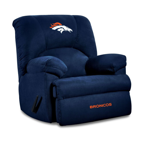 720801590035,  590-1003, Denver, Broncos, GM, Recliner, Den, Microfiber, Imperial, NFL, embroidered logo