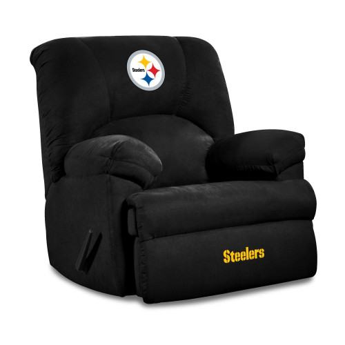 720801590042, , Pittsburgh, Steelers, GM, Recliner, Pit,Microfiber, Imperial, NFL, embroidered logo , 590-1004