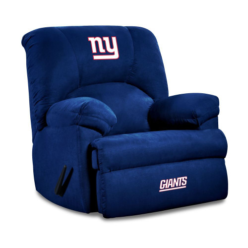 720801590134, , New York, Giants, GM, Recliner, NYG, NY, Microfiber, Imperial, NFL, embroidered logo , 590-1013