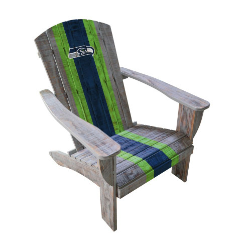 511-1024, Seattle, SEA, Seahawks, Wood, Adirondack, Chair, NFL, Imperial, FREE SHIPPING, 720801110240