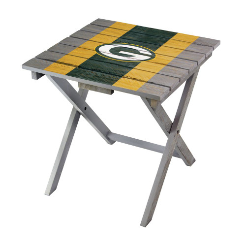 544-1001, 720801544014, Green Bay, GB, Packers, Folding, Adirondack, Side, Table,