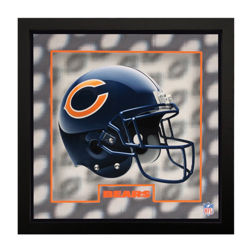Chicago, CHI, Bears, 5D, Holographic, Wall, Art, 12"x12", NFL, Imperial, 720801139906,   588-1019