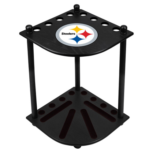 578-1004, PIT, Pittsburgh, Steelers, NFL, Billiard, Corner, Cue Rack, FREE SHIPPING, 720801785042, Imperial, NFL