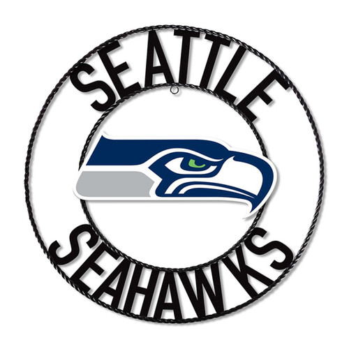 Seattle Seahawks, SEA,  24", WI, Wrought Iron, Wall Art, 584-1024, Imperial, NFL, 720801132709