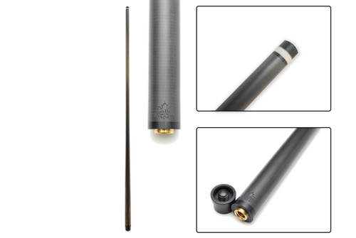 Hans, Delta, Black, Wolf, Carbon, Fiber, Cue, Shaft, Radial Pin, Billiards, Pool, Free Shipping,