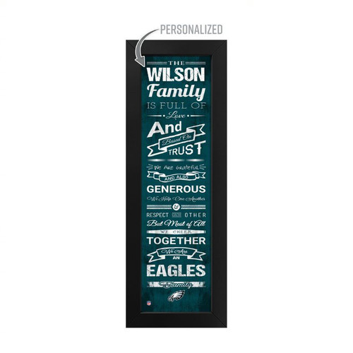 720801135304, Philadelphia, Eagles, Family, Cheer, Custom, Print, NFL, Free Shipping, Wall Art, 
