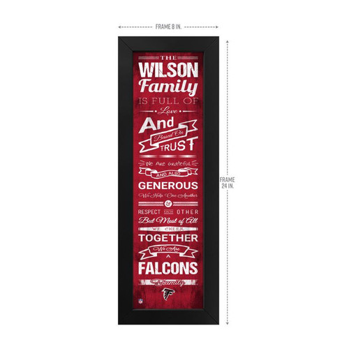 Atlanta, Falcons, Family, Cheer, Custom, Print, 720801135465, Free Shipping, NFL, Wall Art, 
