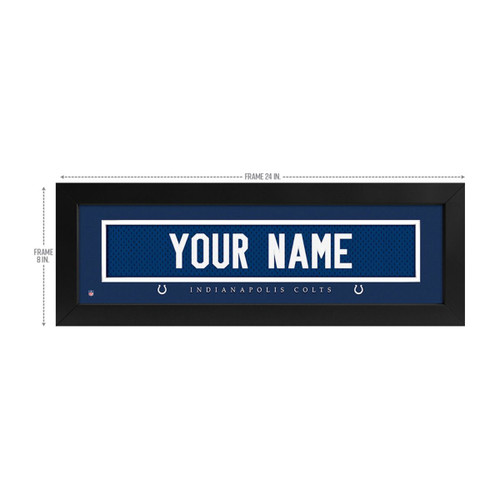 720801136332, Indianapolis, Colts, Name, Plate, Custom, Print, NFL, Free Shipping, Wall Art, 

