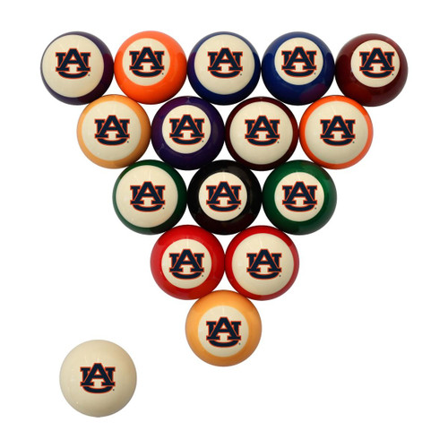 Auburn, Tigers, Retro, Billiard, Pool,  Imperial, Ball, Set, 560-3002