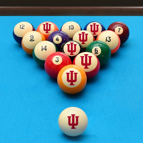 Indiana, IN, Hoosiers, Retro, Billiard, Pool,  Imperial, Ball, Set, 560-3029, 720801316161