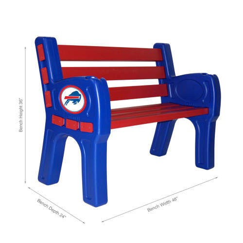 Buffalo, Buf, Bills, 4', Park, Bench, 188-1021, Imperial, NFL