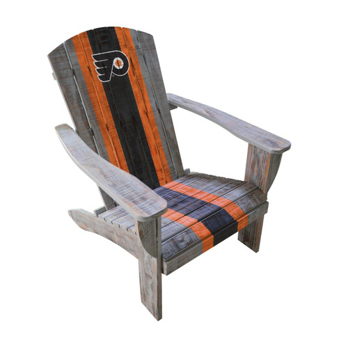 811-8004, Philadelphia, PHI, Phily, Flyers, Wood, Adirondack, Chair, NHL, Imperial, 720801118048
