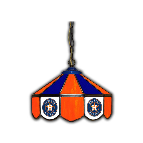  Houston, Astros, 14", Stained, Glass, Pub, Light, MLB, Imperial, HOU, 720801332253