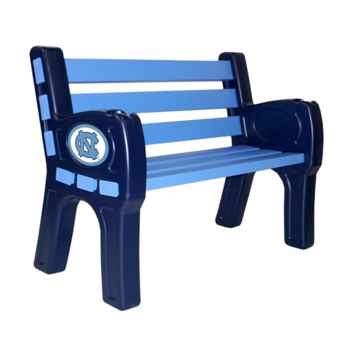 388-3052, UNC, NC, North Carolina, Tar Heels., 4', 48", Park, Bench, Resin, Outdoor, FREE SHIPPING, NCAA, Imperial, 720801109930

