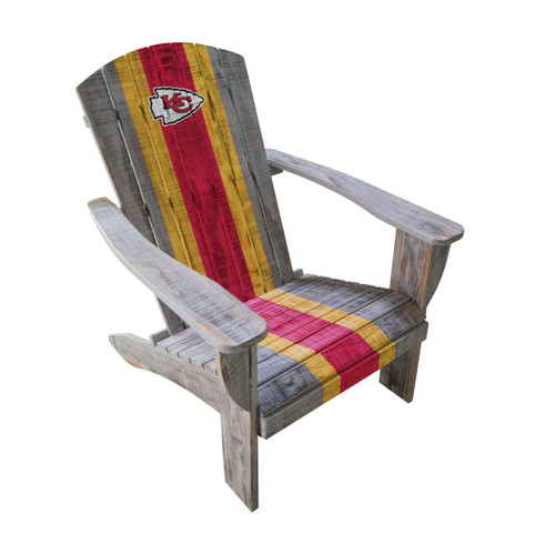  Kansas, City, Chiefs, Wood, Adirondack, Chair, NFL, Imperial, KC, 720801110066
