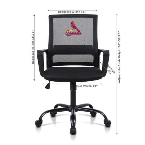 St, Louis, Cardinals, Office, Task, Chair, 497-2008, MLB, STL, Imperial, 720801953717
