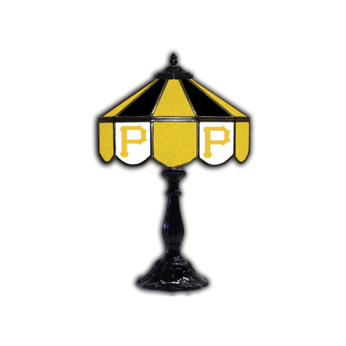 PIT, Pittsburgh, Pirates, 21", Glass, Table, Lamp, 259-2030, MLB, Imperial, 720801672304